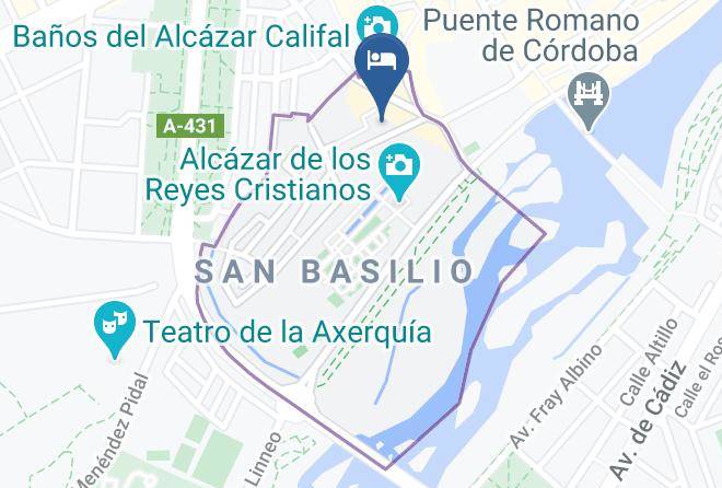 Cordoba - Vivienda Turistica Reyes Cristianos Maps