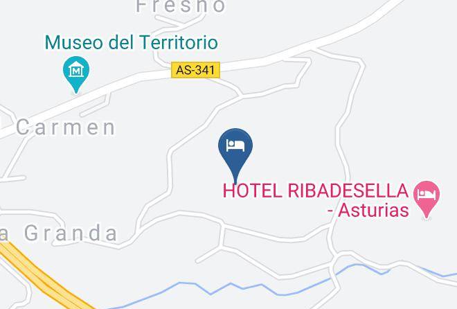 Asturias - Vivienda Vacacional Del Busto Maps