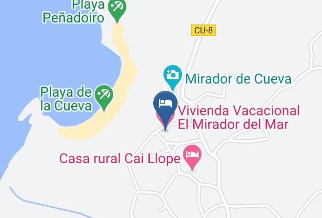 Asturias - Vivienda Vacacional El Mirador Del Mar Maps