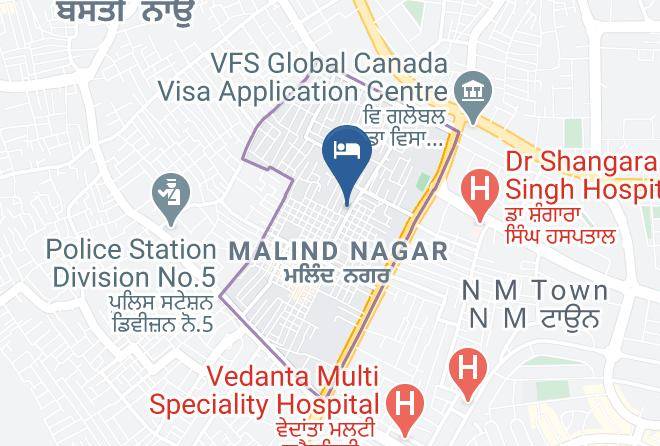 Jalandhar - Vivo Hotels@nakodar Chowk Maps