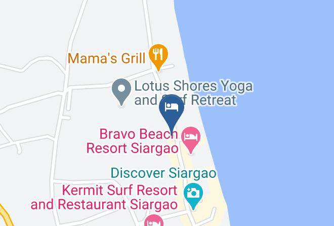 Surigao Del Norte - Vivo Inn Siargao Maps