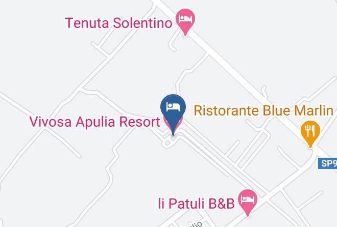 Lecce - Vivosa Apulia Resort Maps