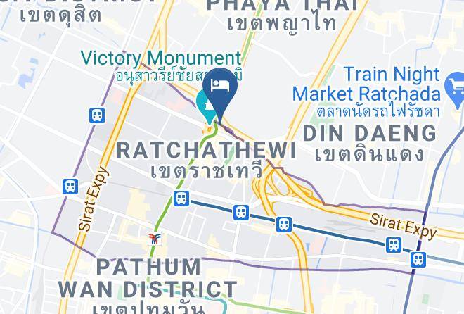 Ratchathewi - Vix Bangkok Hotel Victory Monument Maps