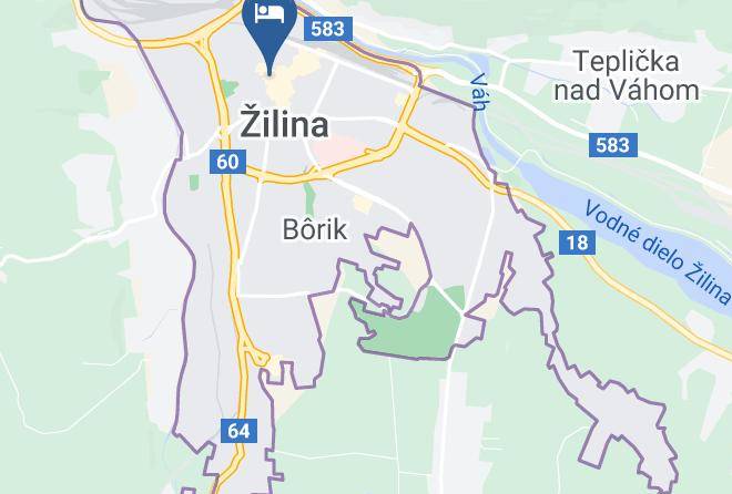 Zilina - Vix Penzion Maps