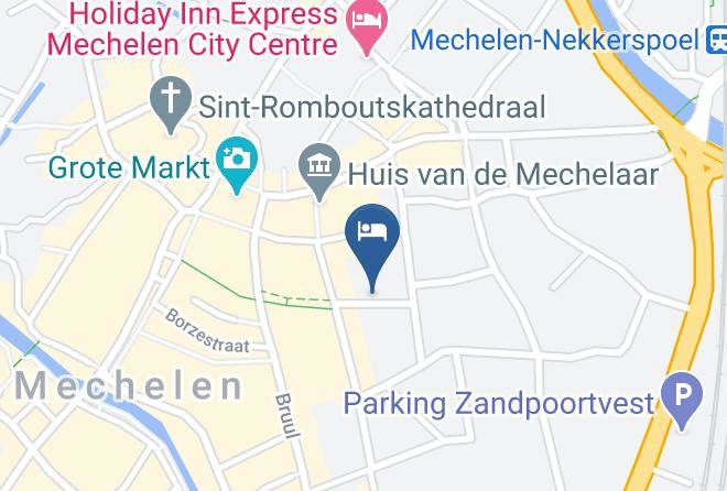 Antwerp - Vixx Hotel Maps