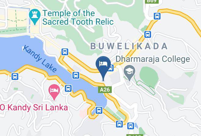 Kandy - Viyana Boutique Hotel Maps
