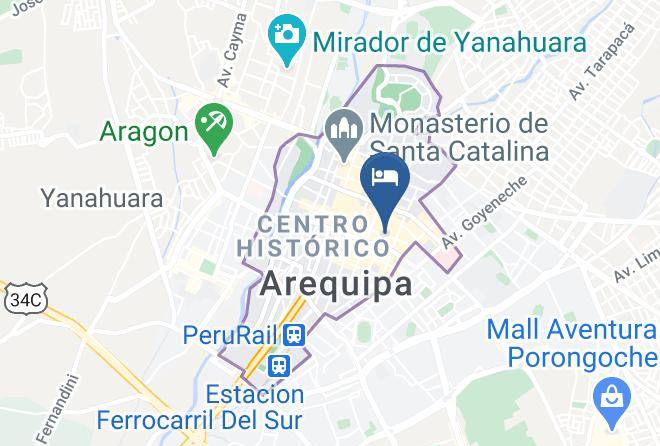 Arequipa - Viza Hotel Maps