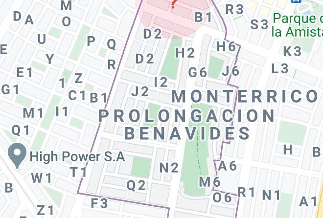 Santiago De Surco - Viza Lima Maps