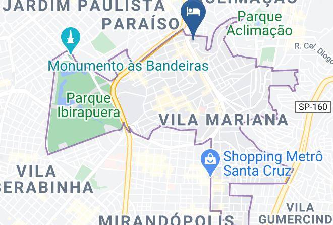 Sao Paulo Vila Mariana - Vizite Hotel Maps