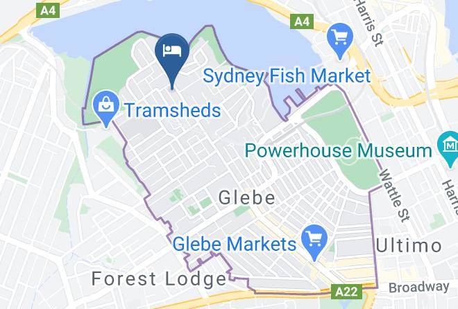 Sydney - Vla Glebe Maps