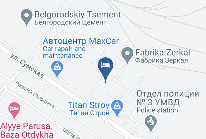Belgorod - Vladimirskaya Hotel Maps