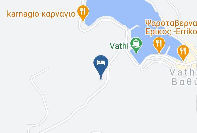 Levkas - Vliho Bay Hotel Maps