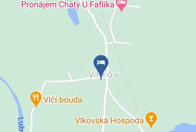 Vlkov Chalupa U Hovorku Map