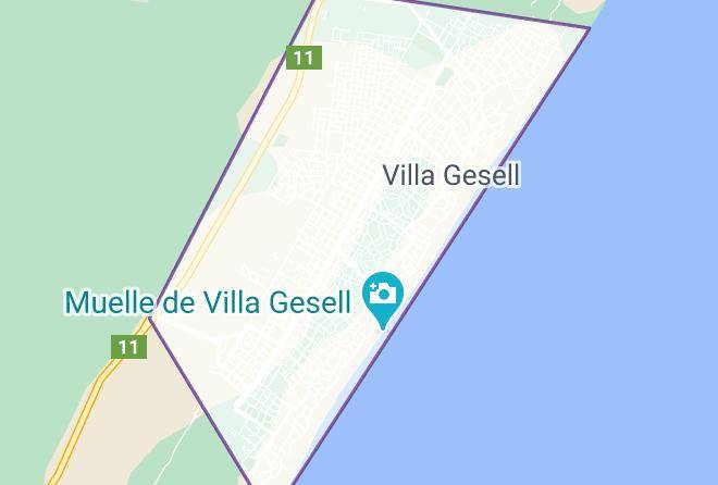 Villa Gesell - Vlla Gesell Spa & Resort Maps