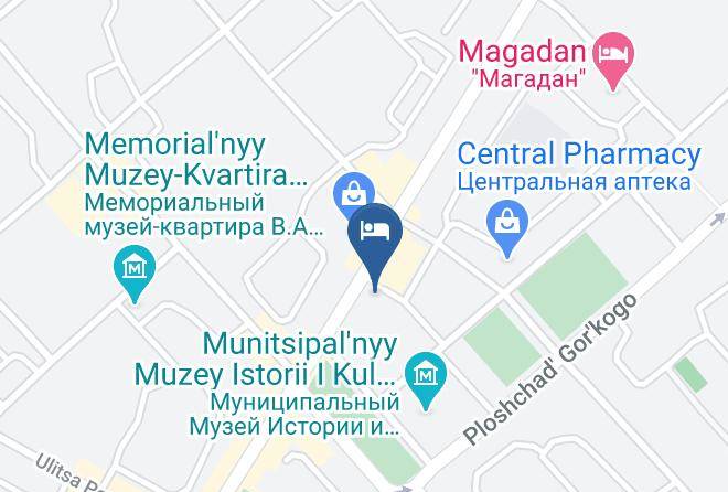 Magadan - Vm Tsentral'naya Maps