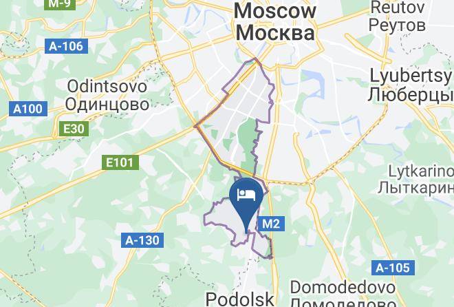 Moscow - Vniizht Gostinitsa Maps