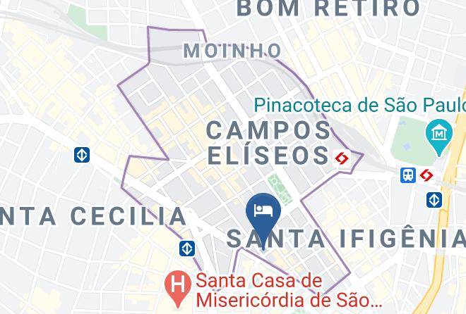 Sao Paulo Republica - Voa Hotel Sao Paulo Downtown Maps