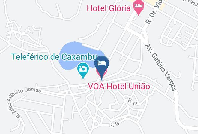 Caxambu - Voa Hotel Uniao Maps