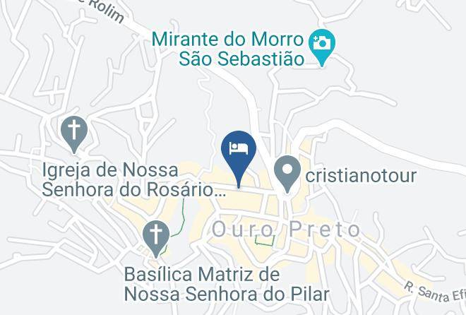 Ouro Preto - Voa Pousada Mezanino Maps