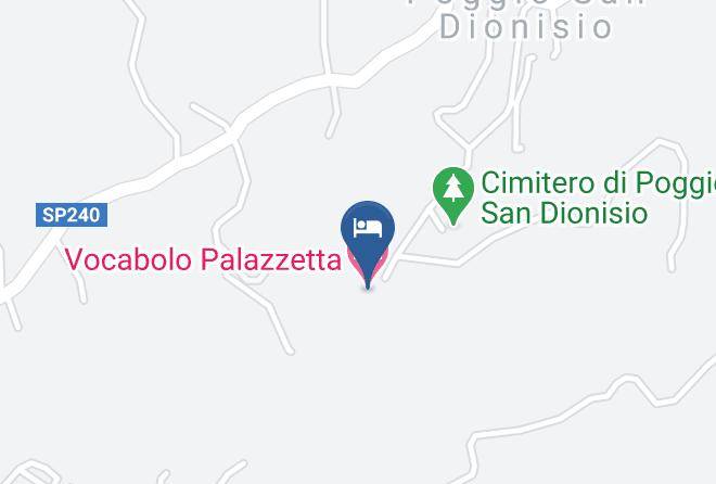 Perugia - Vocabolo Palazzetta Maps