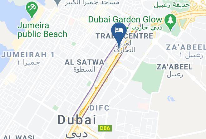 Dubai - Voco Dubai Maps