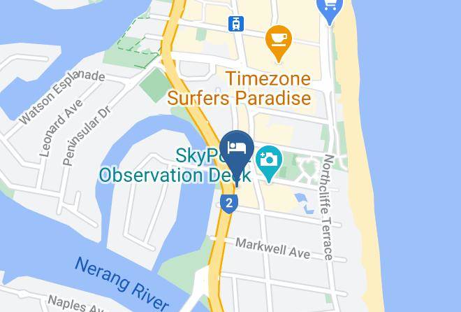 Gold Coast - Voco Gold Coast Maps