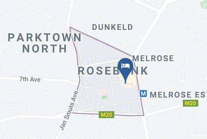 City Of Johannesburg - Hyde Johannesburg Rosebank Maps