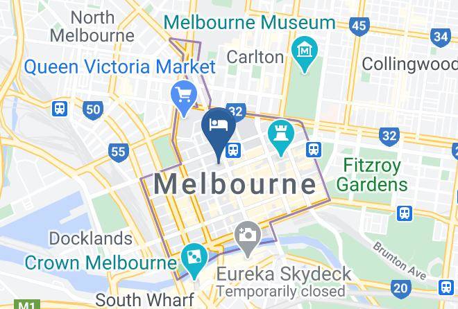 Melbourne - Voco Melbourne Central Maps