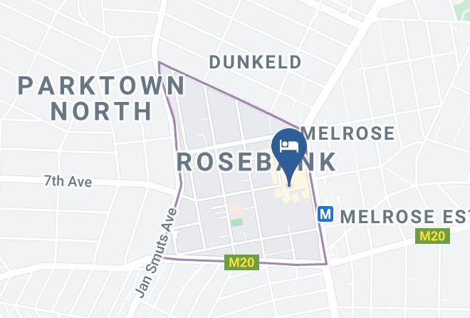 City Of Johannesburg - Voco The Bank Maps