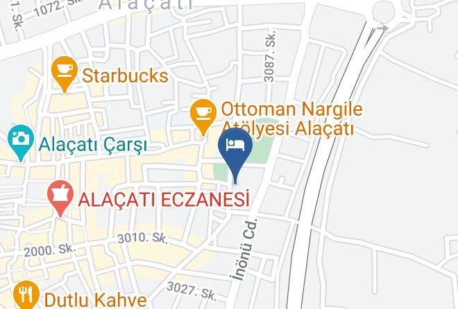 Cesme - Vodina Otel Maps