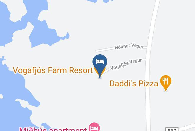 Skutustaahreppur - Vogafjos Farm Resort Maps