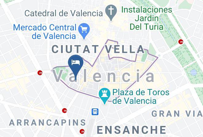 Valencia - Voghe Premium Flats Maps