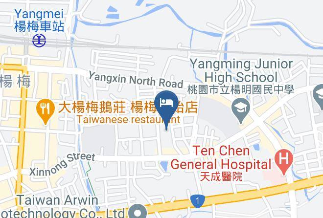 Yangmei District - Vogue Boutique Motel Maps