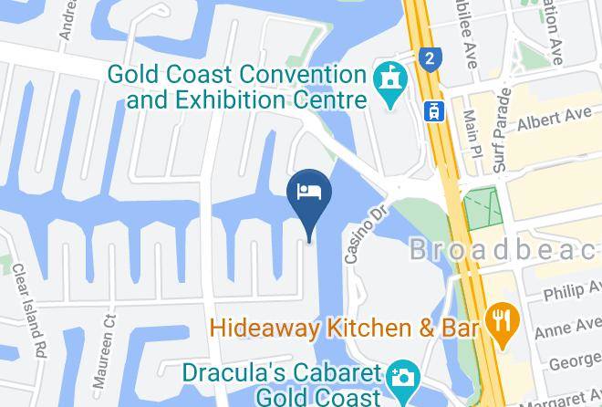 Gold Coast - Vogue Holiday Homes Gold Coast Maps