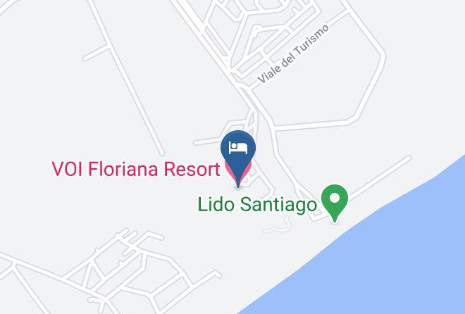 Catanzaro - Voi Floriana Resort Maps