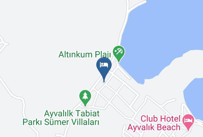 Ayvalik - Vois Beach Hotel Maps