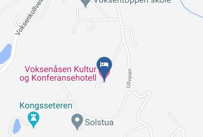 Oslo Vestre Aker - Voksenasen Culture And Conference Hotel Maps