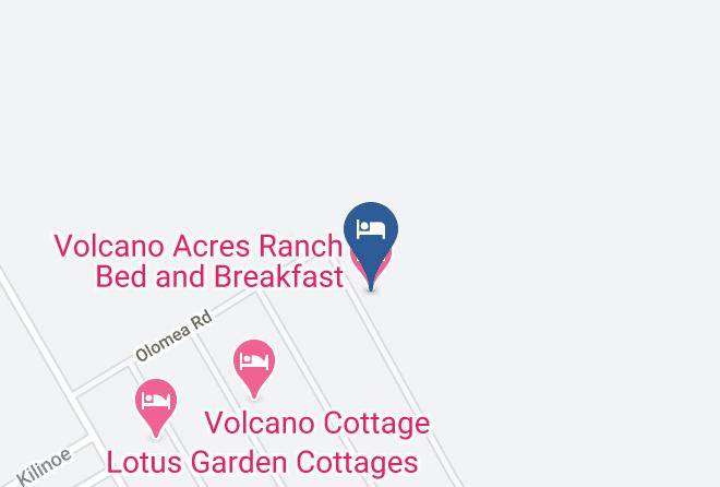 Hawaii - Volcano Acres Ranch Bed And Breakfast Maps