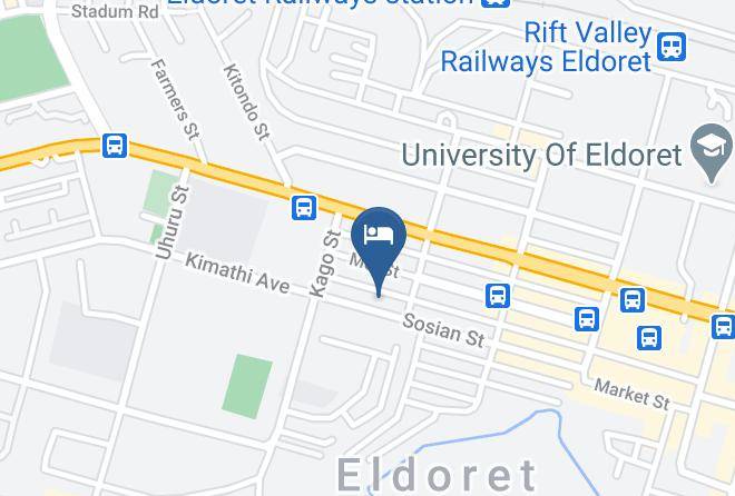 Uasin Gishu - Volcano Bar Restaurant & Lodging Maps