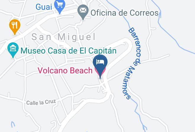 Santa Cruz De Tenerife - Volcano Beach Maps