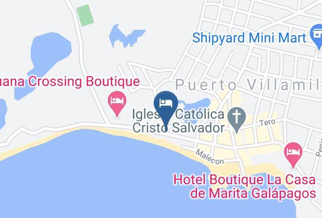 Isabela - Volcano Hotel Maps