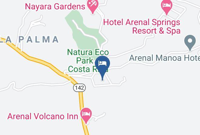 San Carlos - Volcano Lodge Hotel & Thermal Experience Maps