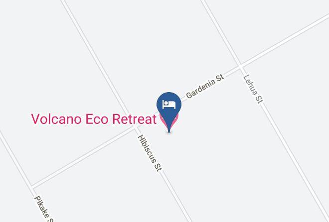 Hawaii - Volcano Eco Retreat Maps