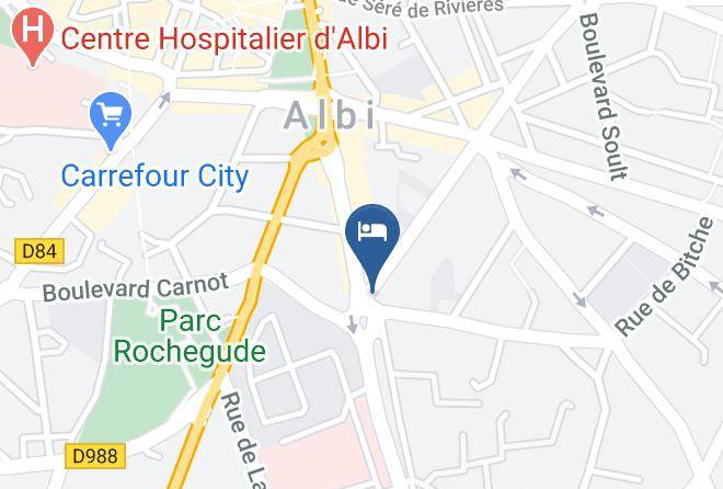 Tarn - Volets Bleus Et Briques Rouges Maps