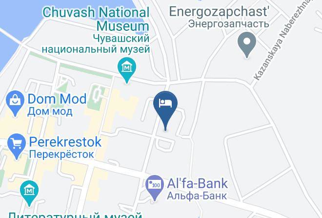 Cheboksary - Volga Premium Hotel Maps