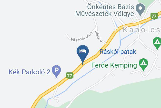 Kapolcs - Volgypatak Vendeghaz Maps