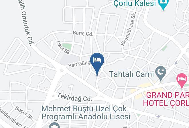 Corlu - Volkan Pansiyon Maps