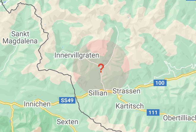 Lienz - Volkzeiner Huette Maps