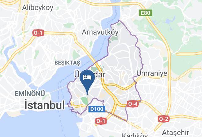 Uskudar - Volley Hotel Istanbul Maps