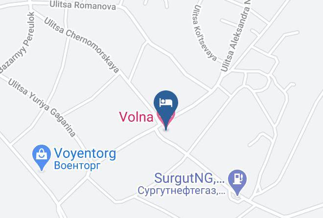 Baltiysky District - Volna Hotel Maps